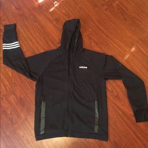 Adidas Climalite Zip Up Hoodie